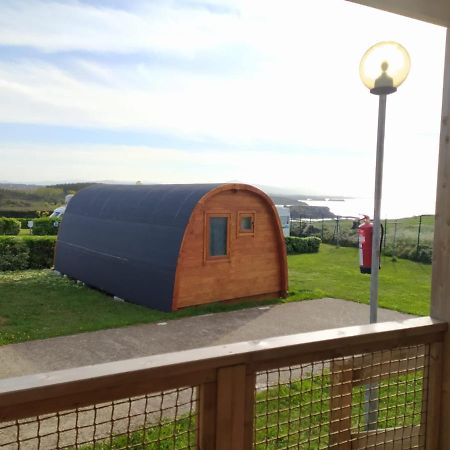 Bungalow 3 Personas - Camping Playa De Tapia Tapia De Casariego Buitenkant foto