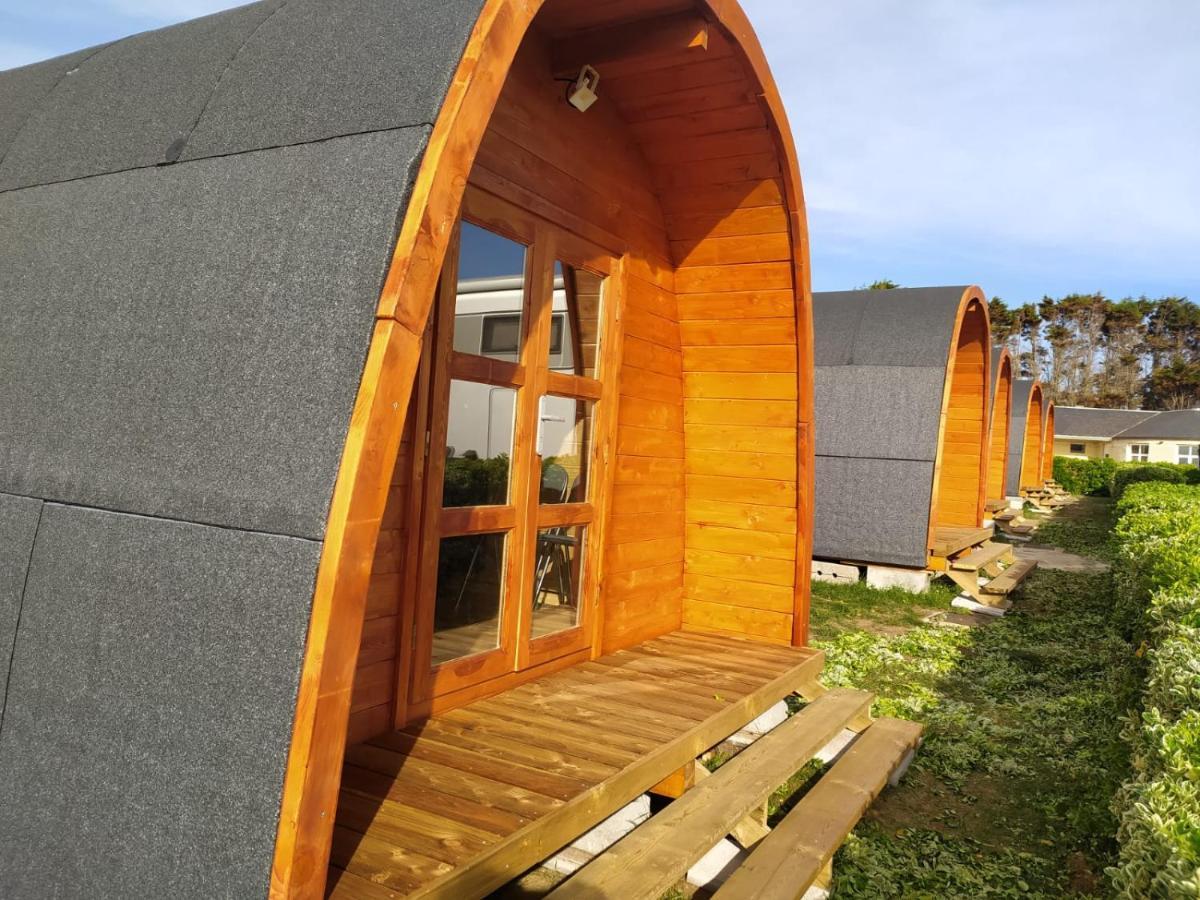 Bungalow 3 Personas - Camping Playa De Tapia Tapia De Casariego Buitenkant foto