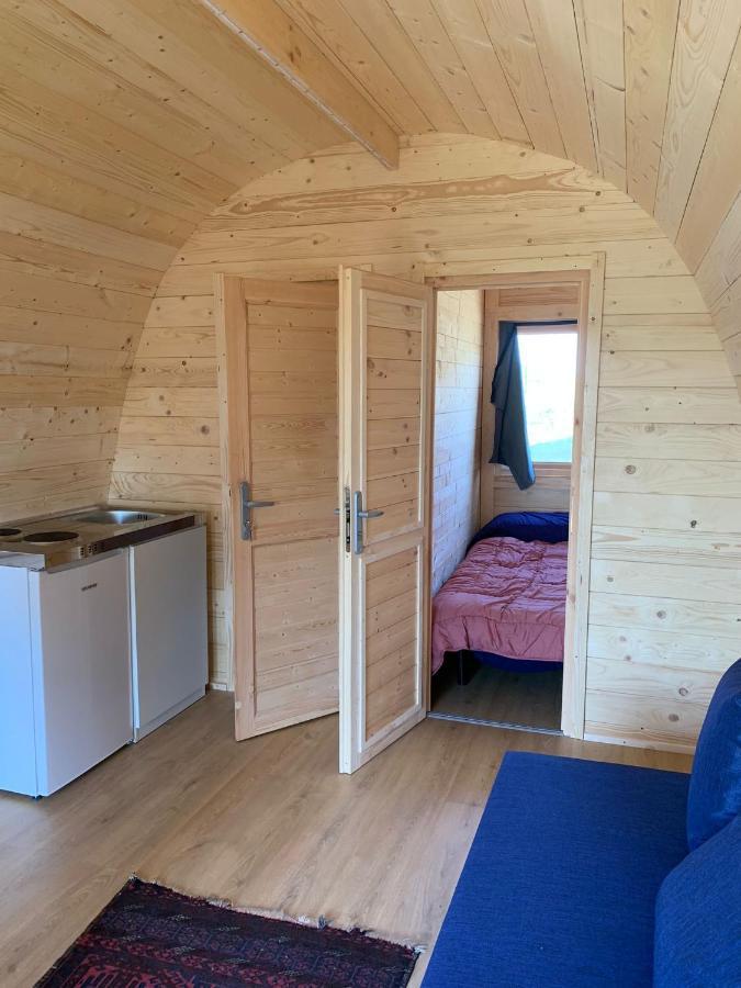 Bungalow 3 Personas - Camping Playa De Tapia Tapia De Casariego Buitenkant foto