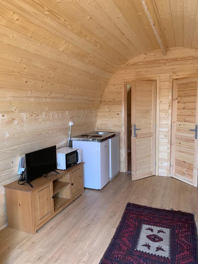 Bungalow 3 Personas - Camping Playa De Tapia Tapia De Casariego Buitenkant foto