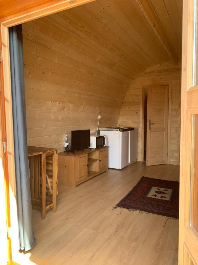 Bungalow 3 Personas - Camping Playa De Tapia Tapia De Casariego Buitenkant foto